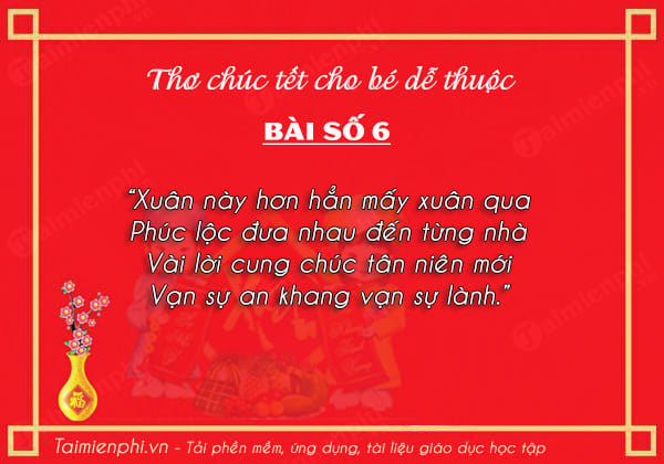 Những bài thơ chúc Tết và chúc mừng năm mới năm 2022, đầy ý nghĩa và tươi sáng.