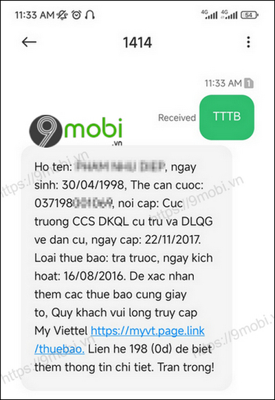 Cách Kiểm Tra Sim Chính Chủ MobiFone