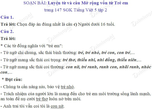 Mở rộng vốn từ trẻ em: Chiến lược phát triển ngôn ngữ toàn diện