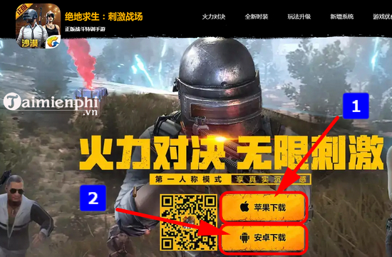 Tải game PUBG Mobile Trung Quốc và bắt đầu phiêu lưu trên điện thoại của bạn