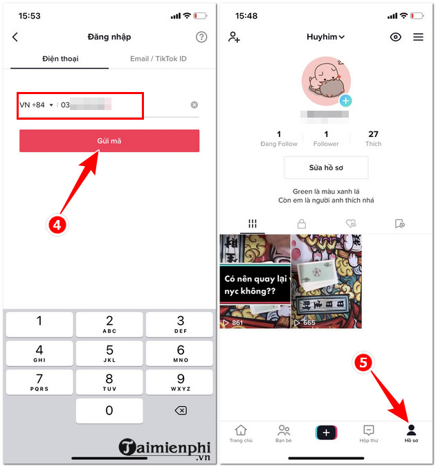 Bí quyết đăng nhập TikTok trên điện thoại