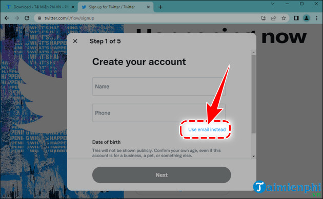 Hướng dẫn đăng ký Twitter, tạo tài khoản Twitter tiếng Việt một cách đơn giản