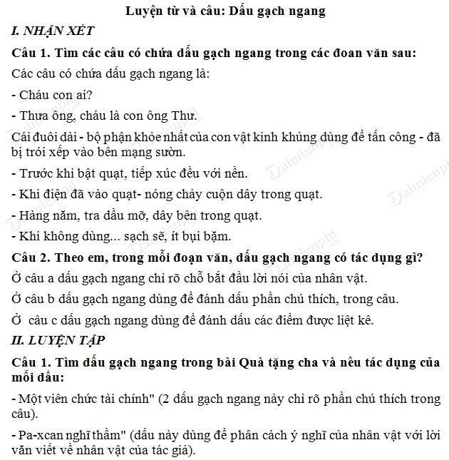 Bài Tập Về Dấu Gạch Ngang: Hướng Dẫn, Ví Dụ Và Bài Tập Thực Hành