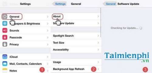 Link và Hướng dẫn Nâng cấp iOS 8 cho iPhone, iPad