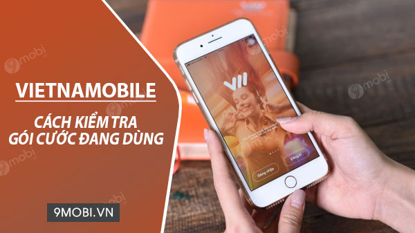 Cách kiểm tra gói Vietnamobile đang sử dụng