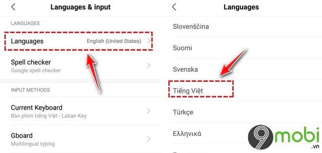 Hướng dẫn cài đặt tiếng Việt trên Android