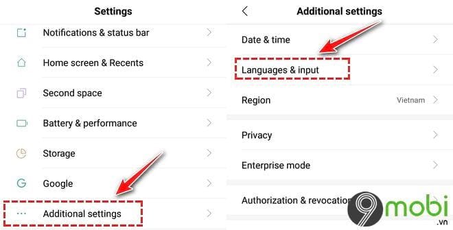 Hướng dẫn cài đặt tiếng Việt trên Android