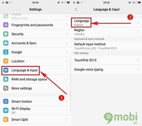 Hướng dẫn cài đặt tiếng Việt trên Android