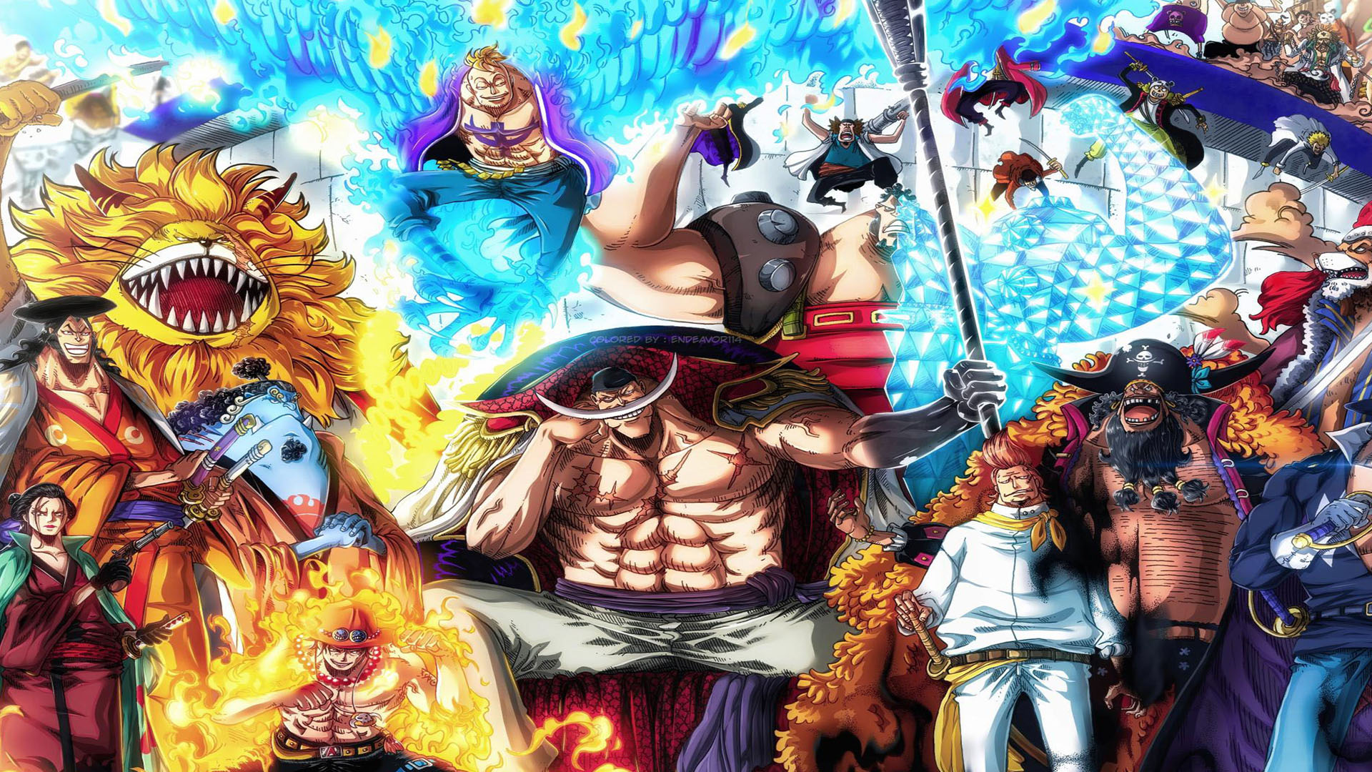Khám phá bộ sưu tập Hình nền Râu Trắng One Piece đẹp nhất
