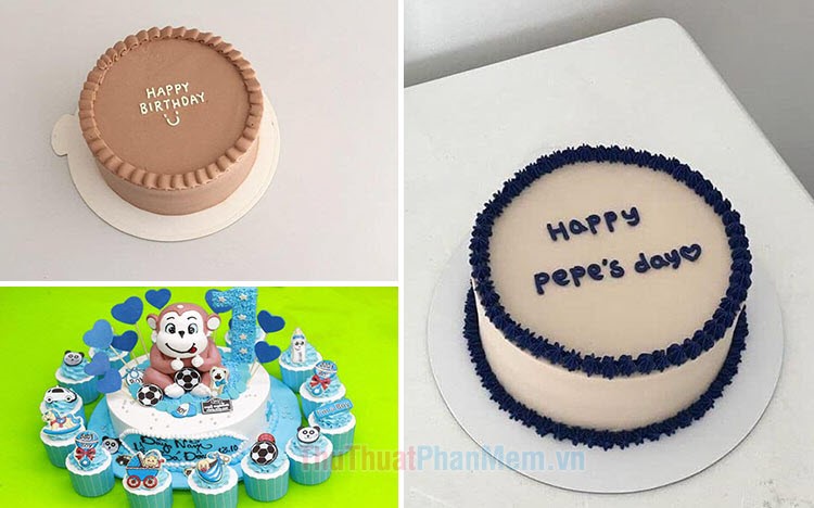 Bánh kem vẽ hình 3D những chú heo con nhỏ xinh (Mẫu 46062) - FRIENDSHIP  CAKES & GIFT