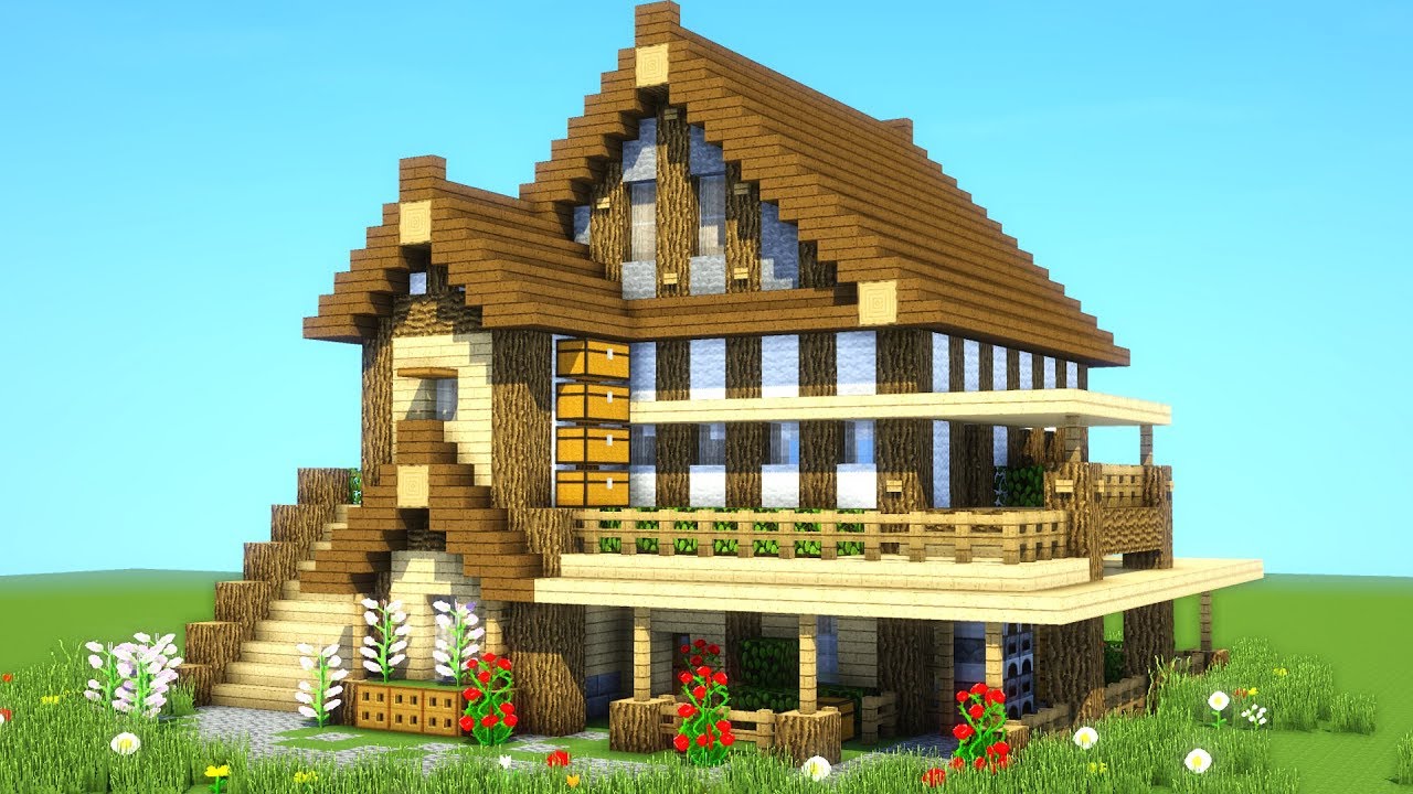 Khám phá vẻ đẹp của những ngôi nhà và biệt thự trong Minecraft