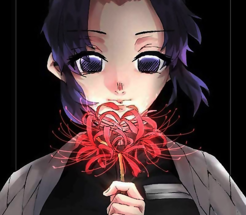 Bức tranh hoa Bỉ Ngạn anime nữ buồn đẹp nhất