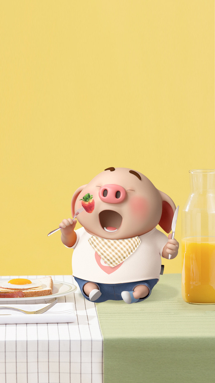 Tải 99+ hình nền cute chất siêu dễ thương về trang hoàng cho máy | Lợn con,  Lợn, Dễ thương