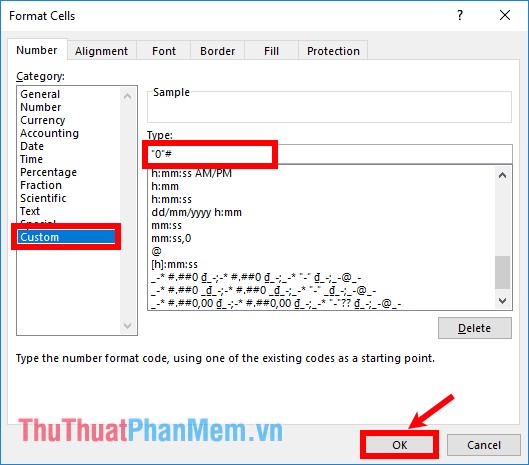 Bí quyết thêm số 0 vào số điện thoại trong Excel