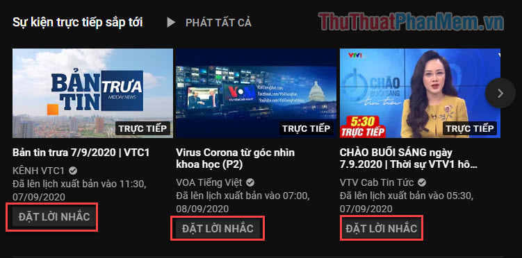 Cách thưởng thức YouTube Live Stream và tận hưởng thảo luận sôi động