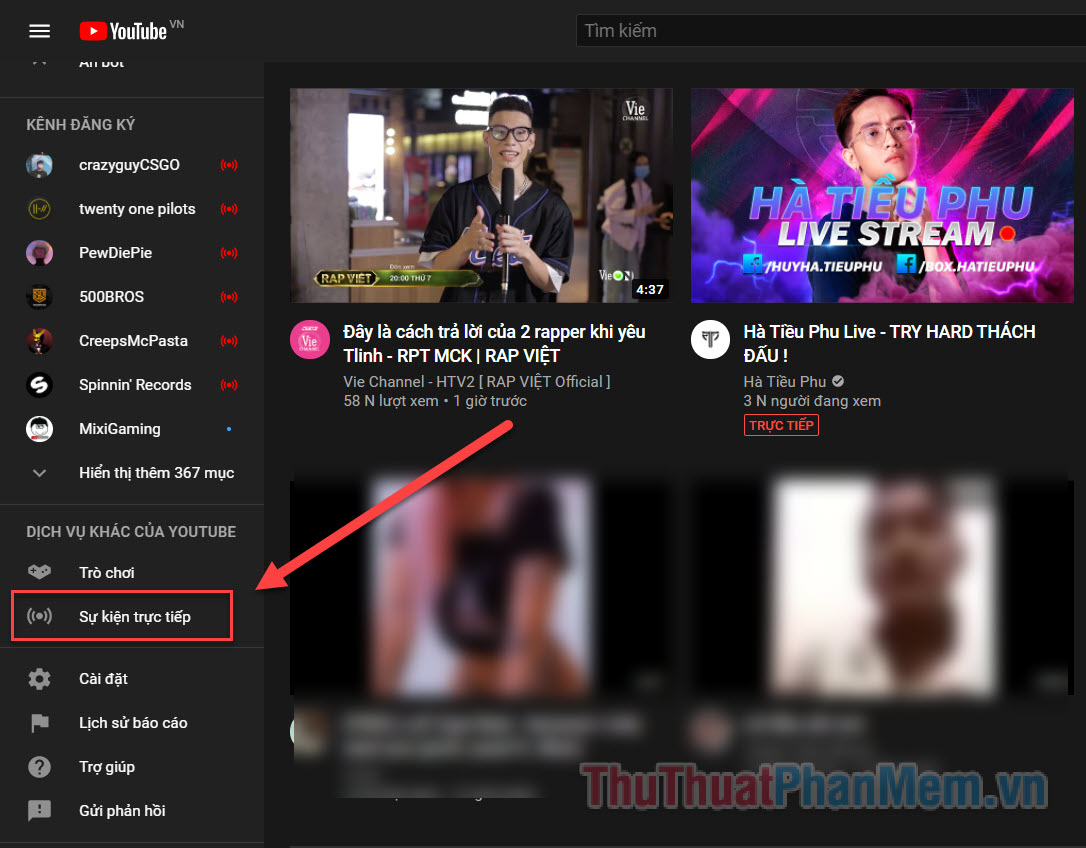 Cách thưởng thức YouTube Live Stream và tận hưởng thảo luận sôi động