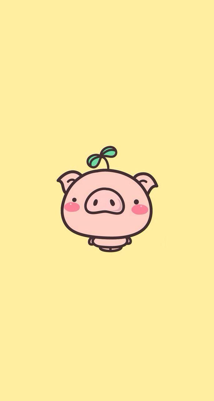 Tổng hợp hình nền chú heo cute cho điện thoại và máy tính - Quantrimang.com  | Lợn, Dễ thương, Lợn con
