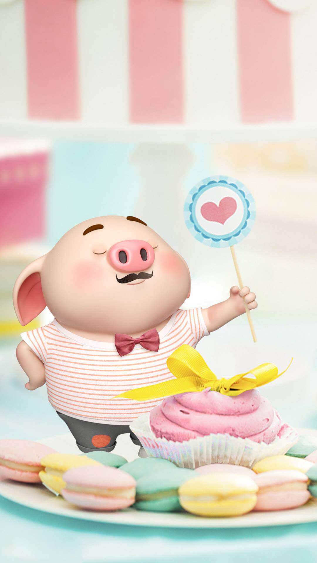 Smartphone/PC] Chia sẻ bộ ảnh nền “Heo con Cute” đón Tết Nguyên Đán – Kỷ  Hợi 2019 | Hình nền disney, Hình vẽ dễ thương, Lợn con
