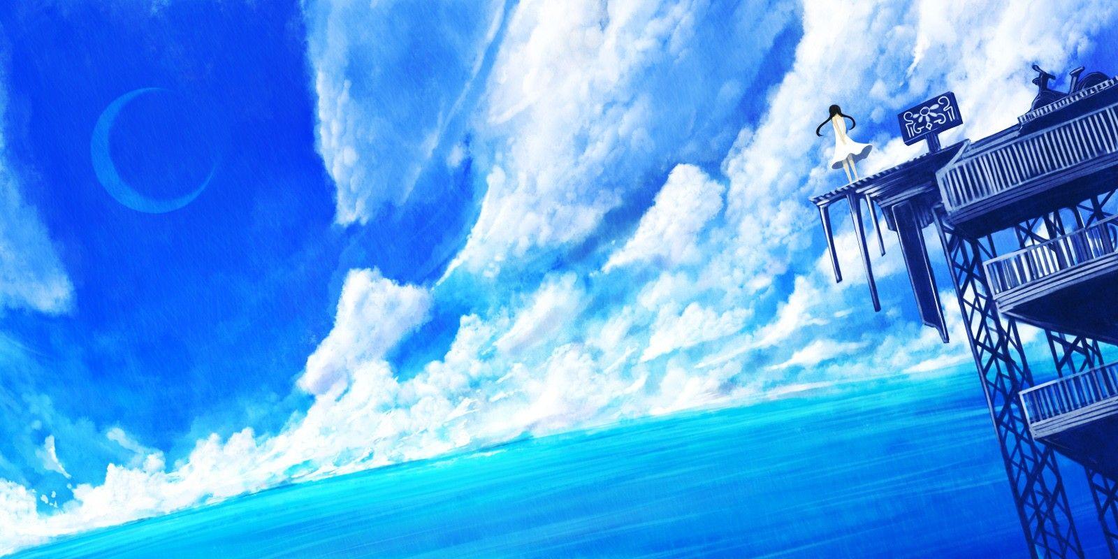 Top 100 Hình ảnh Anime màu xanh nước biển độc đáo