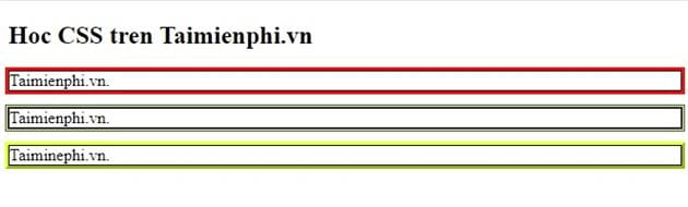 Học về Đặc Tính Outline trong CSS: Cấu Trúc và Ví dụ Minh Họa