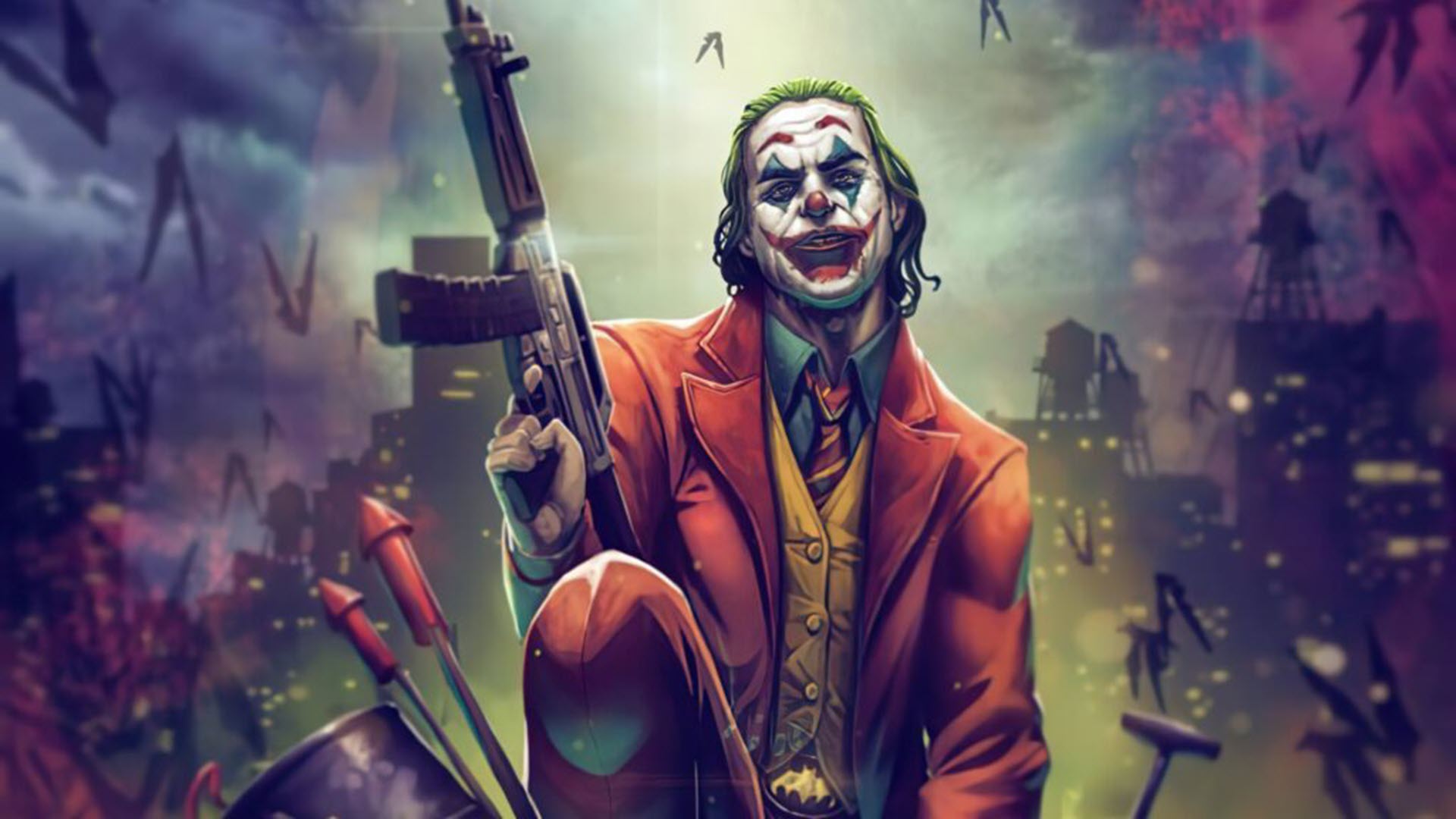 Bộ hình nền điện thoại 4K đẹp nhất | Nghệ thuật truyện tranh, Batman, Joker  batman