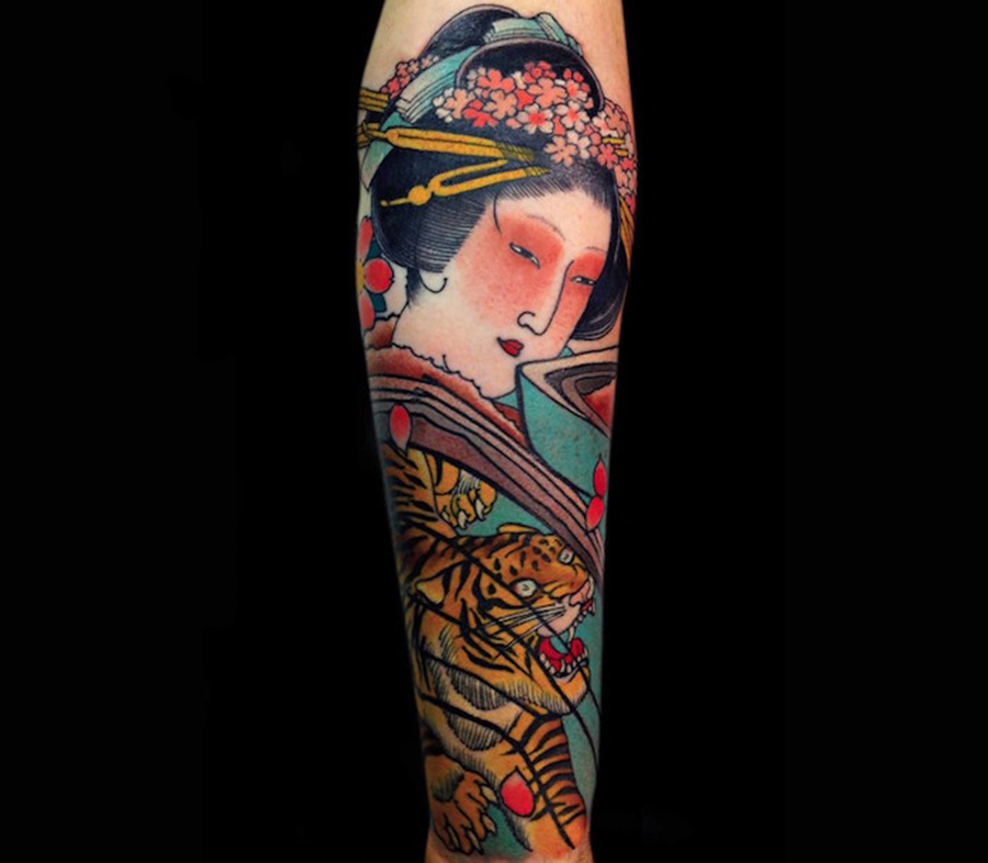 Phát sốt với #99 hình xăm Geisha - cô gái Nhật | Geisha tattoo, Girl  tattoos, Tattoo designs