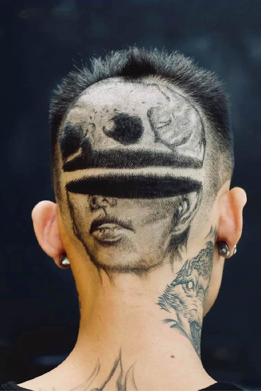 Xăm Chân Tóc - TooArt - Tattoo and Piercing Salon