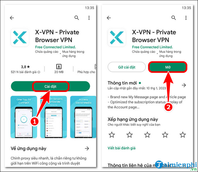 Bí quyết tải và sử dụng X-VPN miễn phí trên Android, iPhone và PC