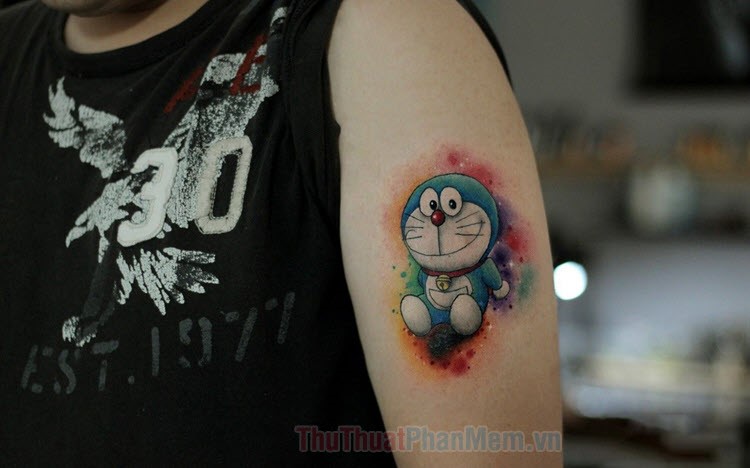 Pin by Jam on Jam - Hình Xăm Doraemon | Line tattoos, Tattoo designs, Cute  tattoos