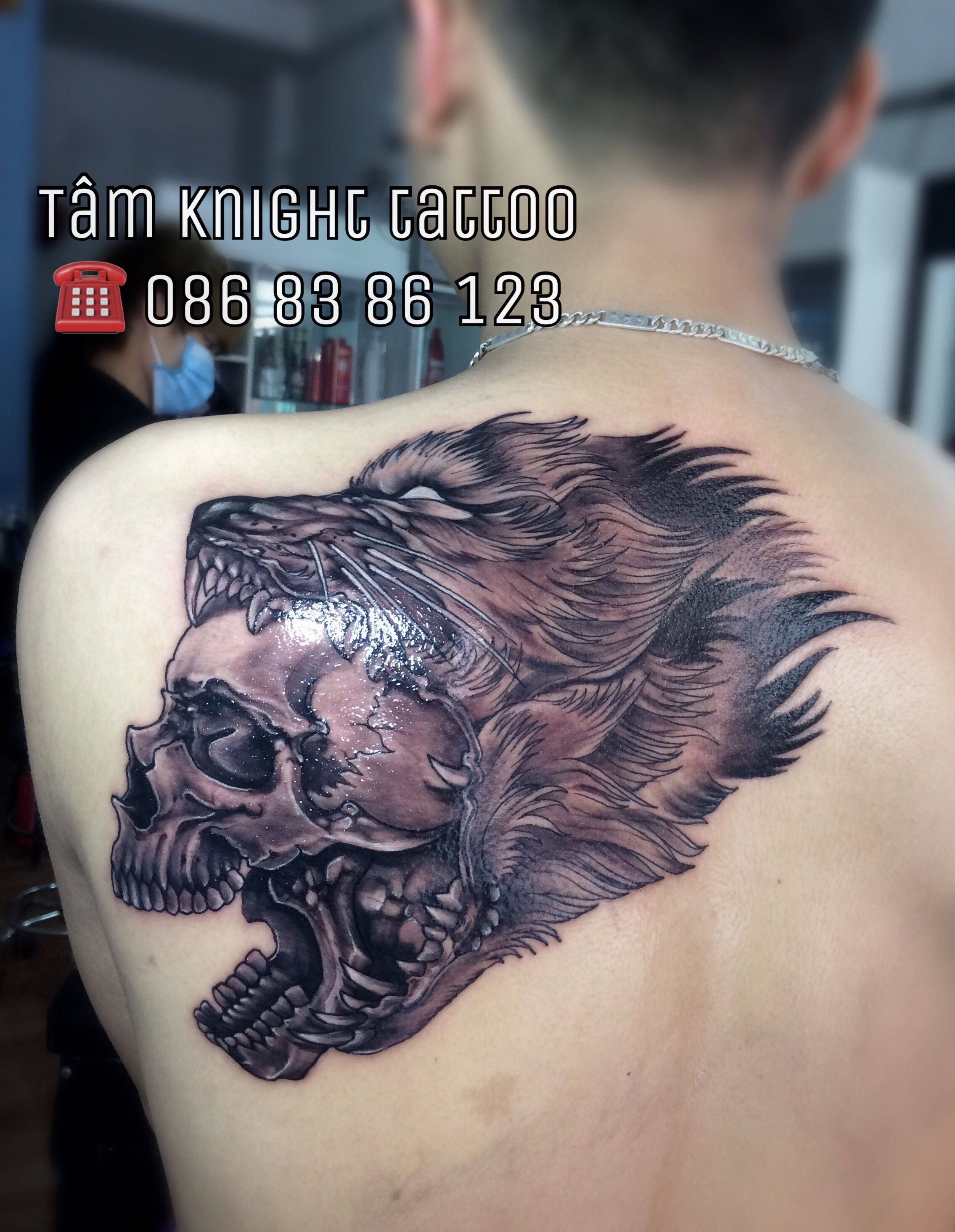 Tác phẩm hình xăm samurai - Đỗ Nhân Tattoo