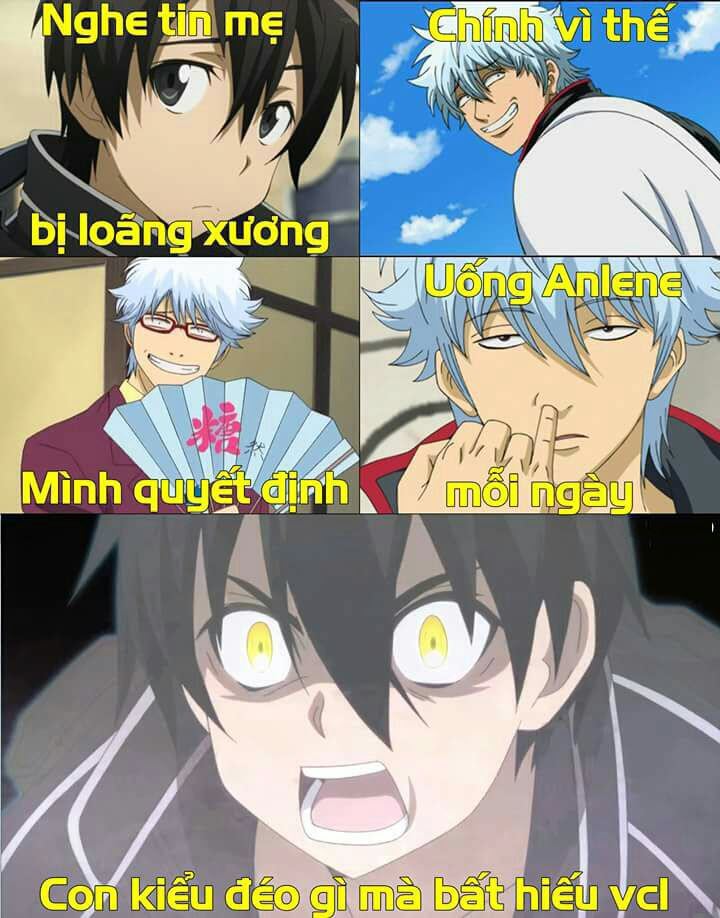 Ảnh chế Anime vui nhộn nhất