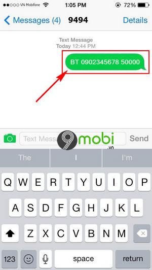 Hướng Dẫn Bắn Tiền qua Tin Nhắn SMS