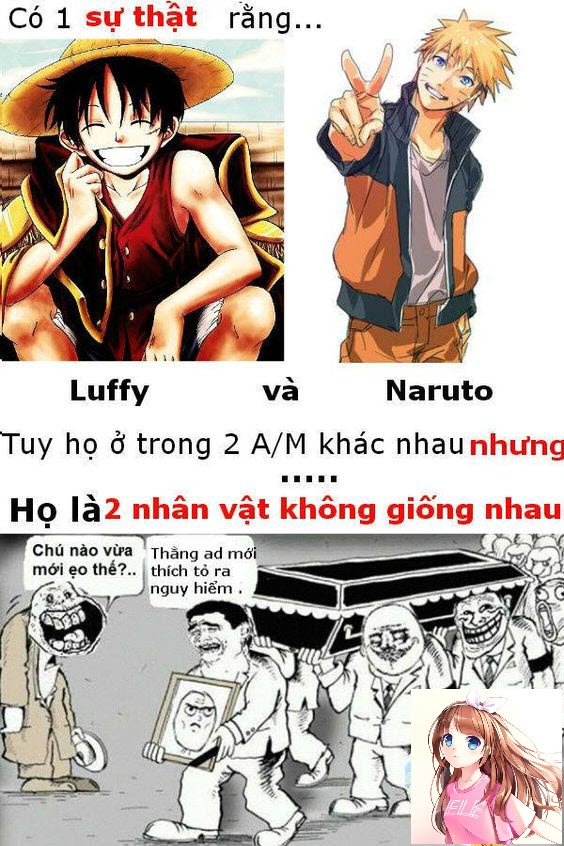 Ảnh chế Anime độc đáo nhất