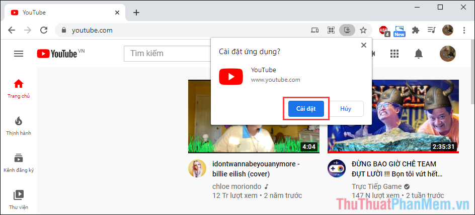 Cách cài đặt Youtube trên máy tính một cách độc đáo