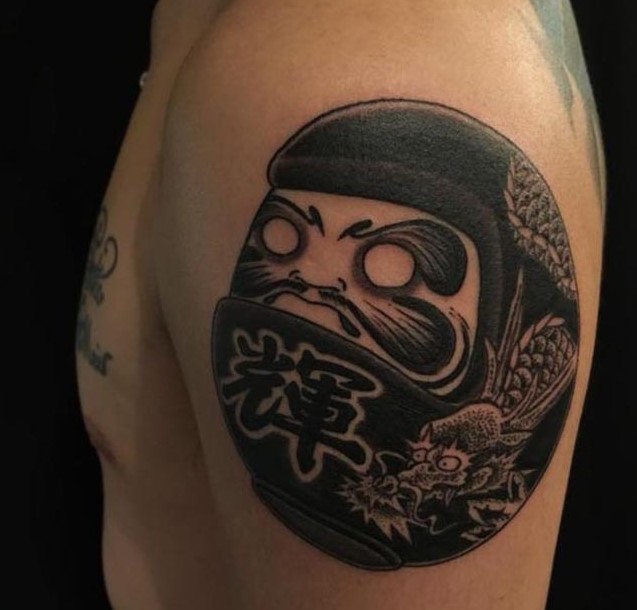 Daruma !!! Đây là Engimono (biểu tượng may mắn) phổ biến thứ 2 ở Nhật, sau  Maneki Neko. Daruma là tên… | Japanese tattoo art, Japanese tattoo,  Japanese ink painting