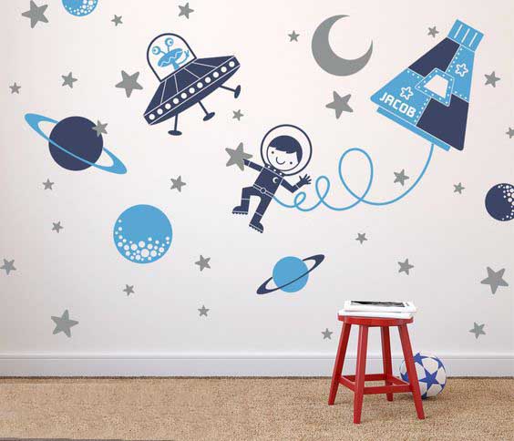 Tô điểm không gian với tranh vẽ tường dễ thương nhất