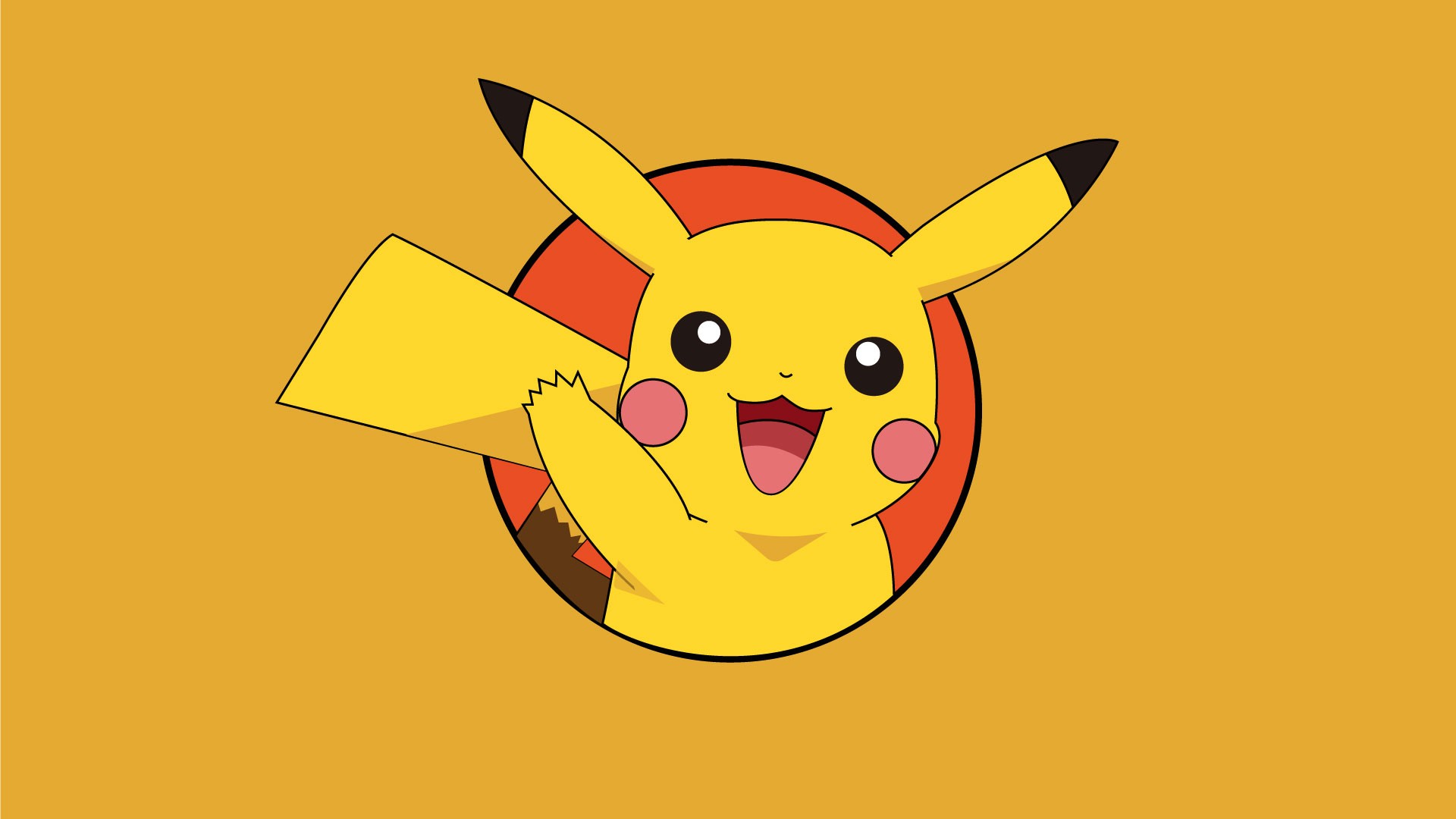 Hình nền Pikachu dễ thương