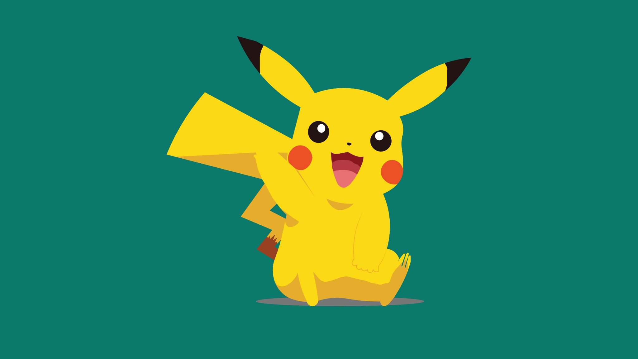 Bộ hình nền Pokemon, Pikachu cute cho máy tính - GameVui.vn