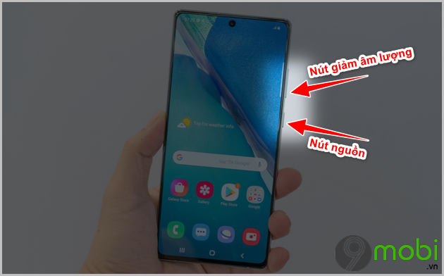 Bí quyết chụp màn hình trên Galaxy Note20