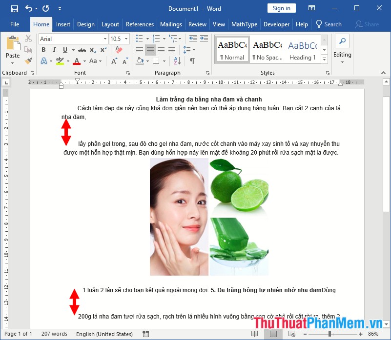 Bí quyết xóa dòng trống trong Văn bản Word