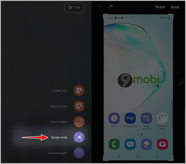 Bí quyết chụp màn hình trên Galaxy Note20
