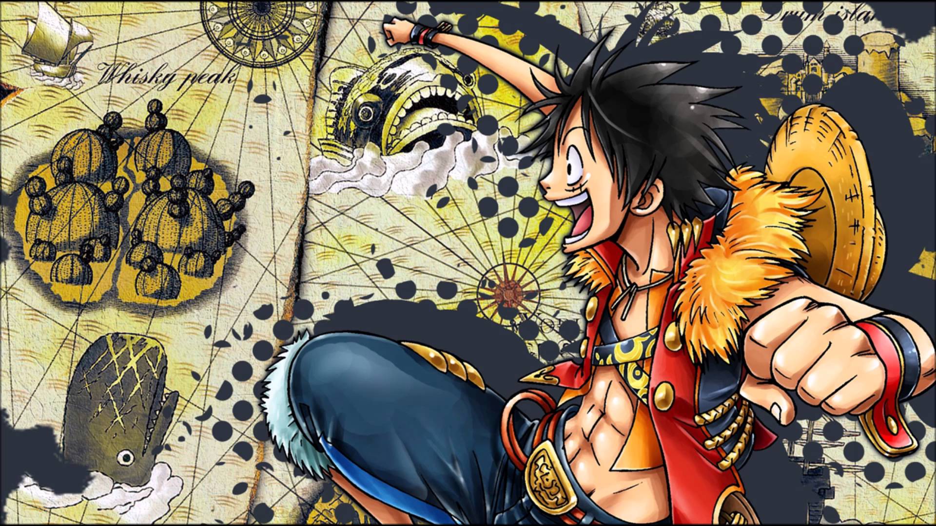 Những bức hình nền Luffy đáng yêu nhất