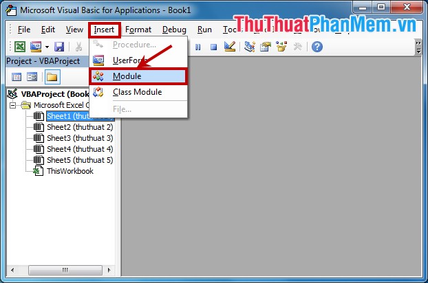 Tạo bảng điều khiển cho danh sách Sheet trong Excel