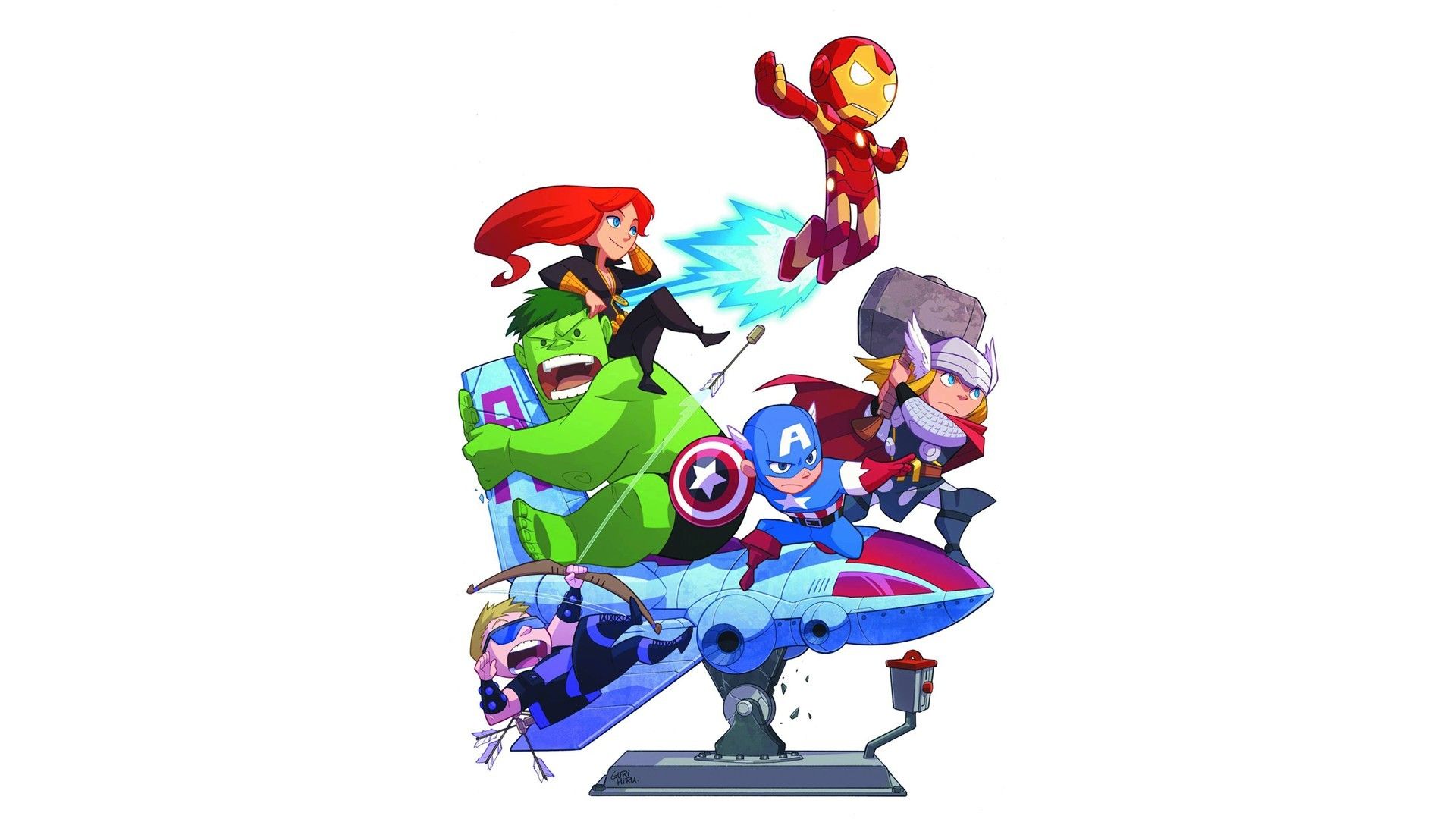 Mô hình Chibi Biệt Đội Siêu Anh Hùng Marvel – Đồ chơi trẻ em