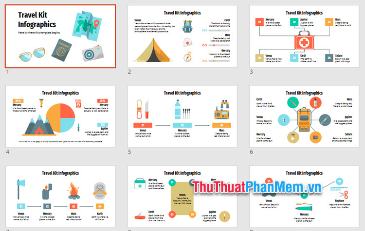 Bộ sưu tập PowerPoint du lịch tuyệt vời nhất