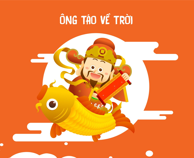 Hình ảnh ông Công ông Táo tuyệt đẹp