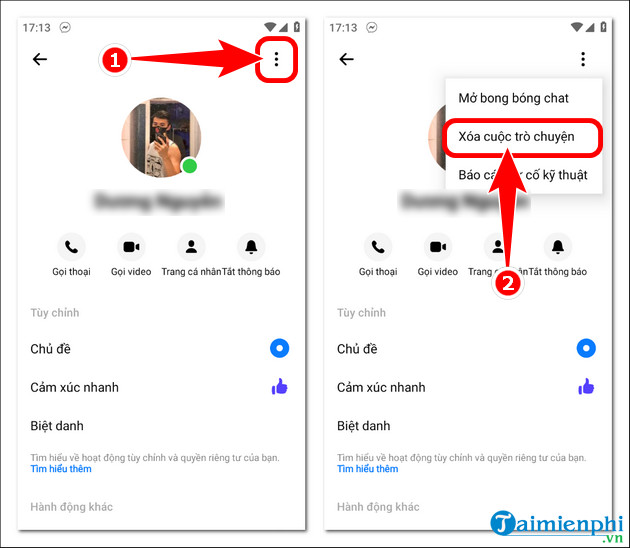 Cách kích hoạt và tắt chế độ trò chuyện bí mật trên Messenger