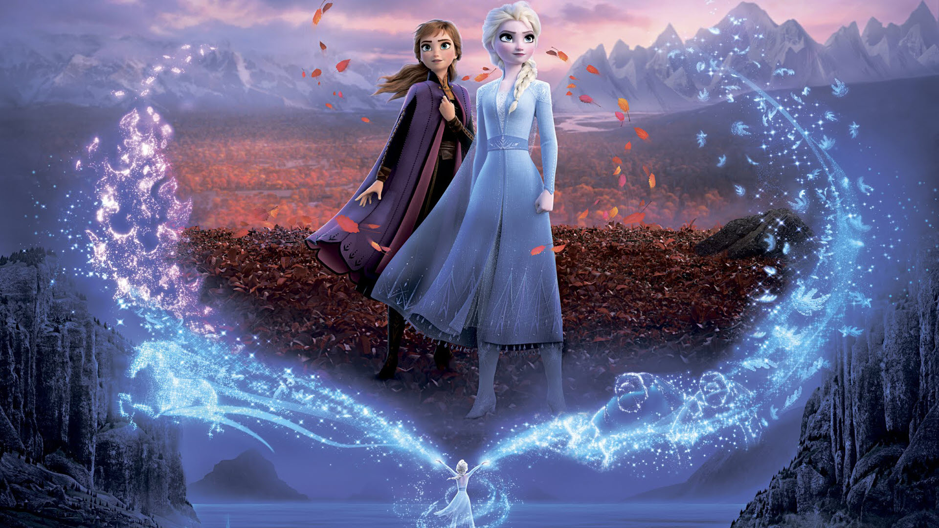 Nữ hoàng băng giá 2 hình nền - Elsa và Anna hình nền (43115994) - fanpop