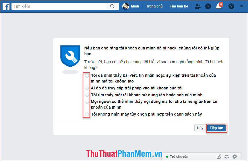 Cách khôi phục tài khoản Facebook khi bị xâm phạm