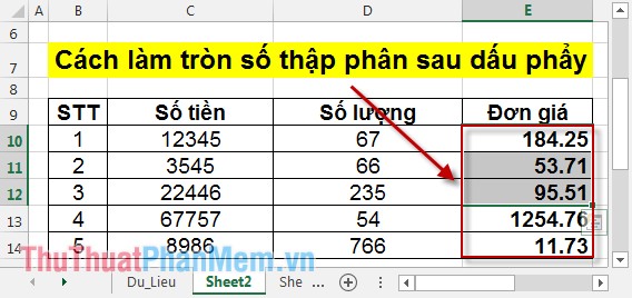 Cách Làm Tròn Số Sau Dấu Phẩy - Hướng Dẫn Chi Tiết và Thực Hành